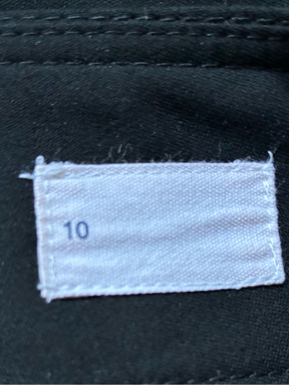 GAP Black Tailored Culotte with Branded Waist Label - Picture 8 of 8